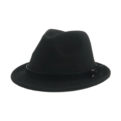 Hats for Women Fedora Winter Cowboy Hat Top Wool Khaki Green Black Jazz Caps Gentlemen Hats for Men Pamelas Y Tocados Para Bodas
