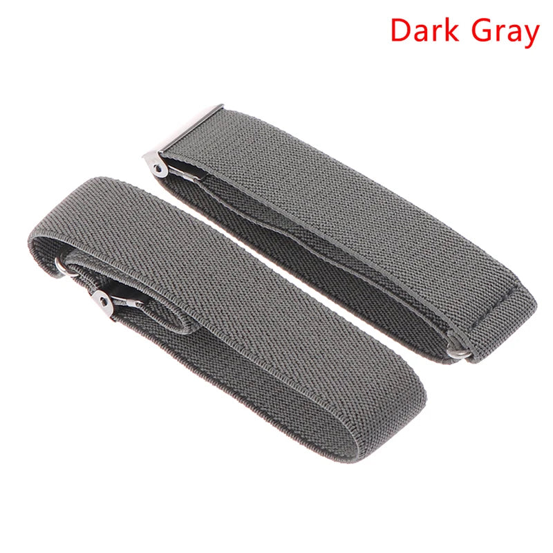 1 Pair Elasticated Armbands Sleeve Garter/1Pc Non-Slip Wrinkle-Proof Shirt Holder Straps Adjustable Belt Locking Belt Holder Hot