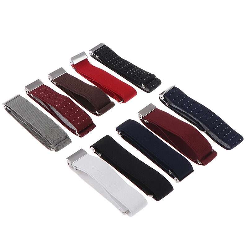 1 Pair Elasticated Armbands Sleeve Garter/1Pc Non-Slip Wrinkle-Proof Shirt Holder Straps Adjustable Belt Locking Belt Holder Hot
