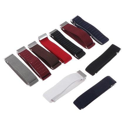 1 Pair Elasticated Armbands Sleeve Garter/1Pc Non-Slip Wrinkle-Proof Shirt Holder Straps Adjustable Belt Locking Belt Holder Hot