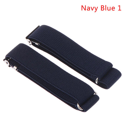 1 Pair Elasticated Armbands Sleeve Garter/1Pc Non-Slip Wrinkle-Proof Shirt Holder Straps Adjustable Belt Locking Belt Holder Hot