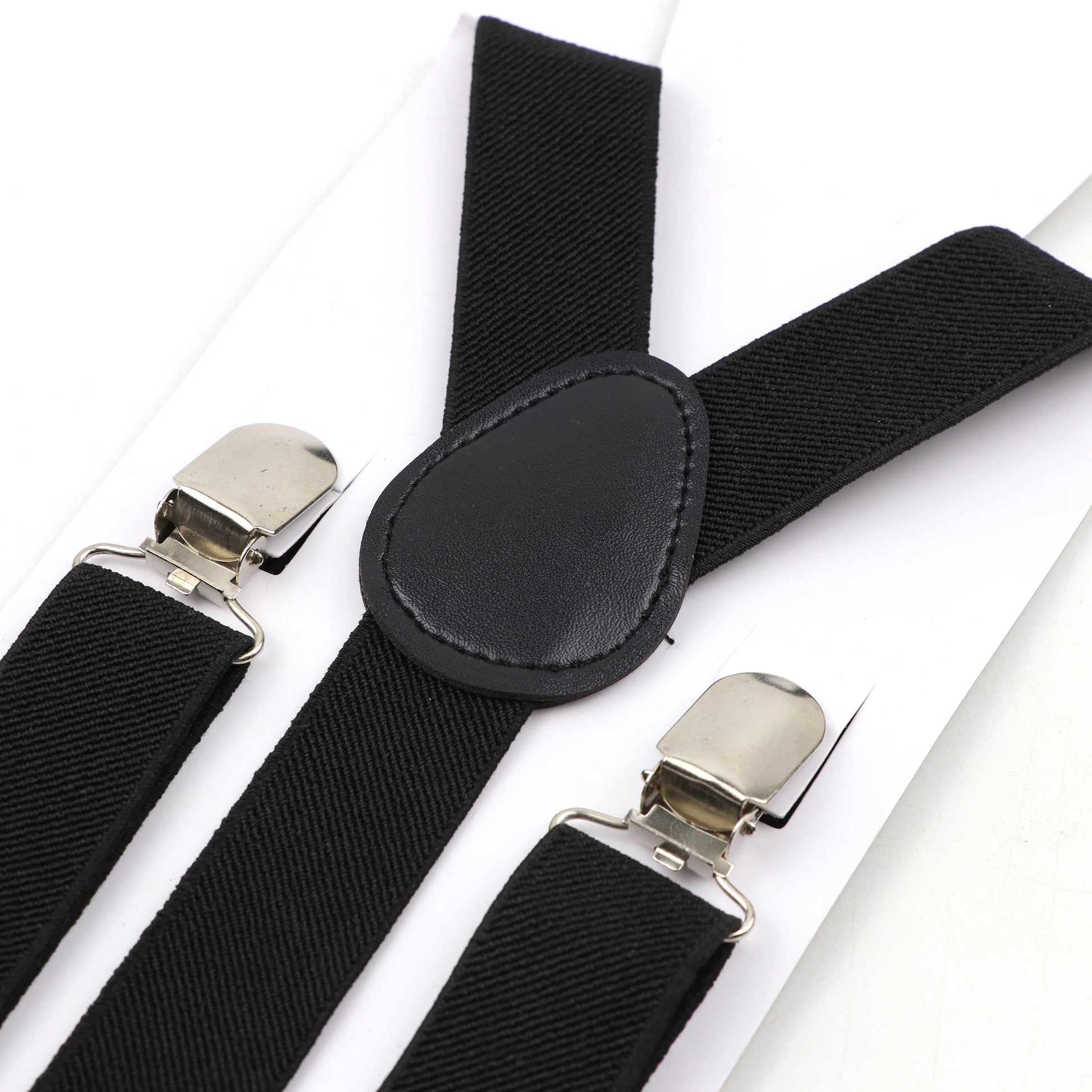 New Candy Color Adjustable Suspenders Elastic Leather Y-Back Braces Straps for Men Women Kids Pants Shirt Girl Skirt Accessories