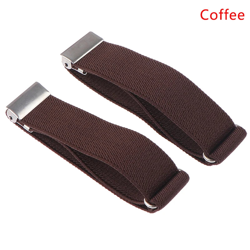 1 Pair Elasticated Armbands Sleeve Garter/1Pc Non-Slip Wrinkle-Proof Shirt Holder Straps Adjustable Belt Locking Belt Holder Hot