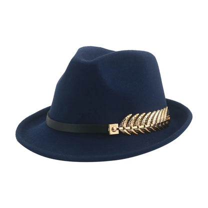 Hats for Women Fedora Winter Cowboy Hat Top Wool Khaki Green Black Jazz Caps Gentlemen Hats for Men Pamelas Y Tocados Para Bodas