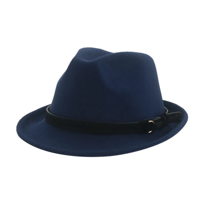 Hats for Women Fedora Winter Cowboy Hat Top Wool Khaki Green Black Jazz Caps Gentlemen Hats for Men Pamelas Y Tocados Para Bodas